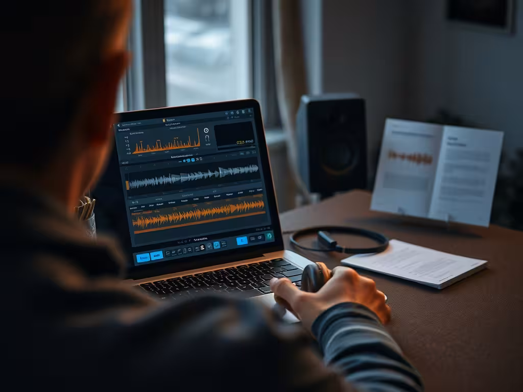 Interface avancée pour enregistrer l’écran du Mac et son audio interne