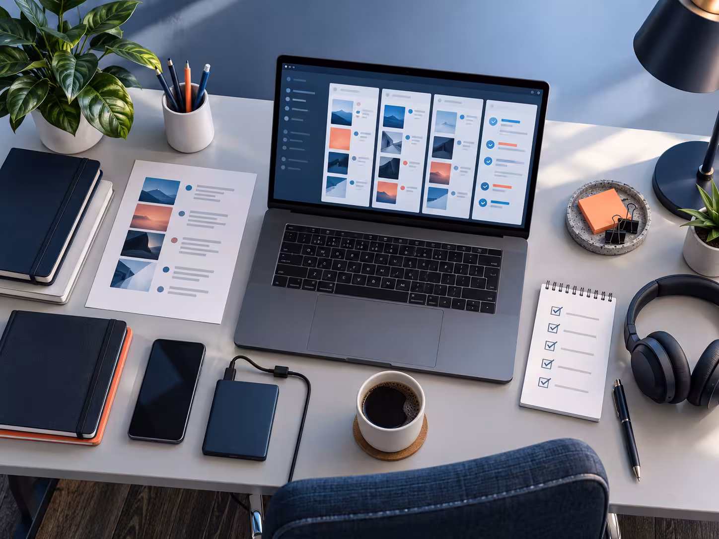 Workflow de publication automatisée illustrant les capacités d’Outrank face à Sorank