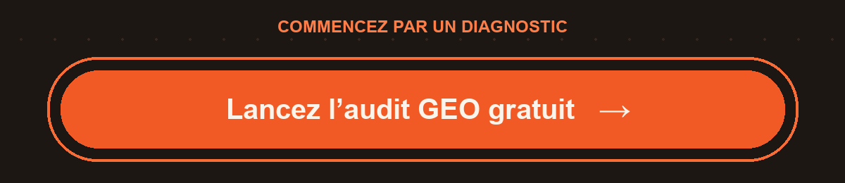 Lancez l’audit GEO gratuit de SoRank